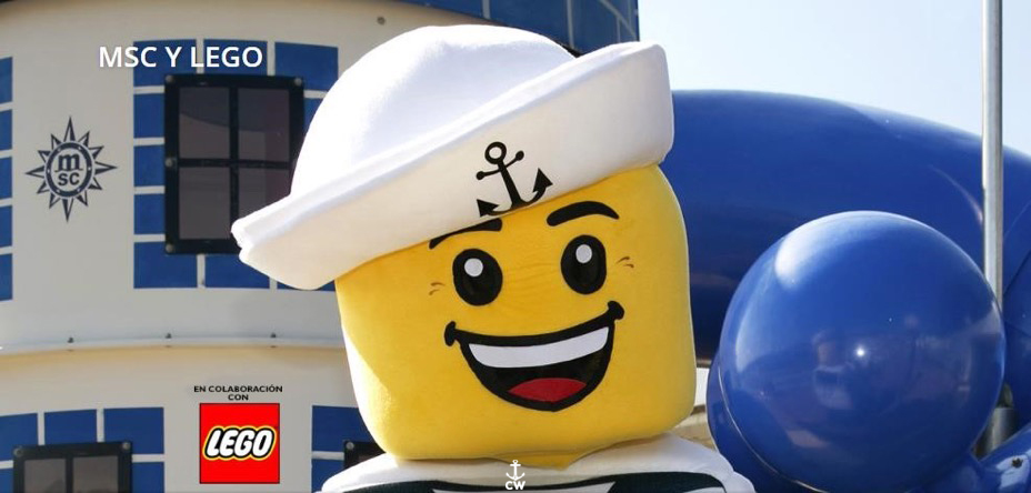 LEGO a bordo de MSC Cruceros