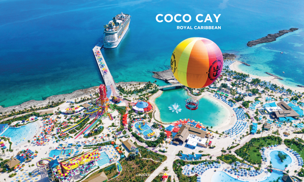 Perfect Day at Coco Cay isla privada de Royal Caribbean